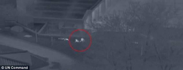 Kuzey Koreli askerin kaçış görüntüleri