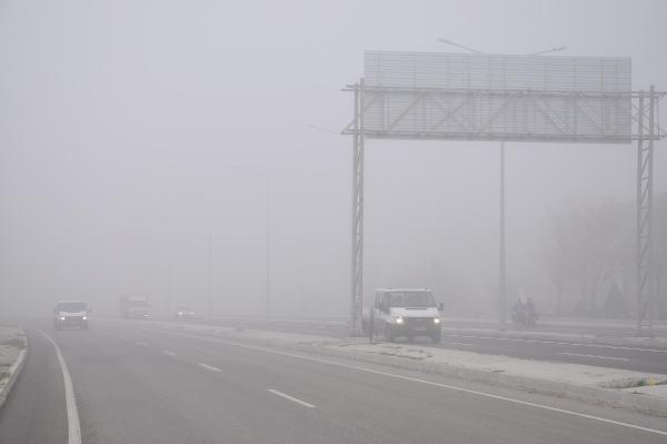 Malkara'da yoğun sis