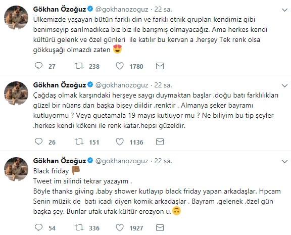 Gökhan Özoğuz’dan 'Black Friday' tepkisi