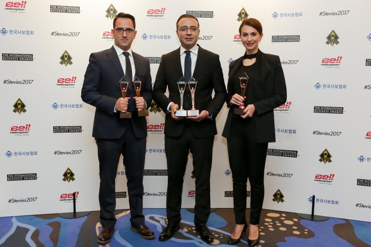Stevie Awards’dan Ziraat Bankası’na 5 ödül