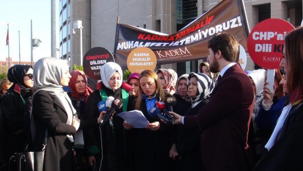 İstanbul'da KADEM'den Kılıçdaroğlu hakkında suç duyurusu