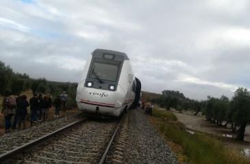 İspanya'da yolcu treni raydan çıktı