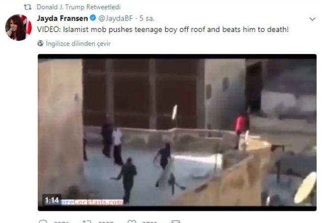 May'dan Trump'a eleştiri