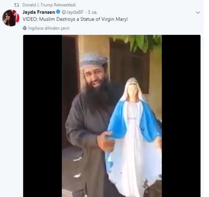 May'dan Trump'a eleştiri