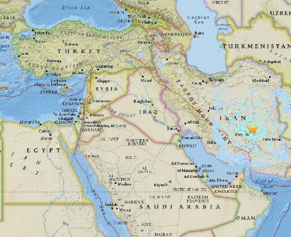 İran'da 6 şiddetinde deprem