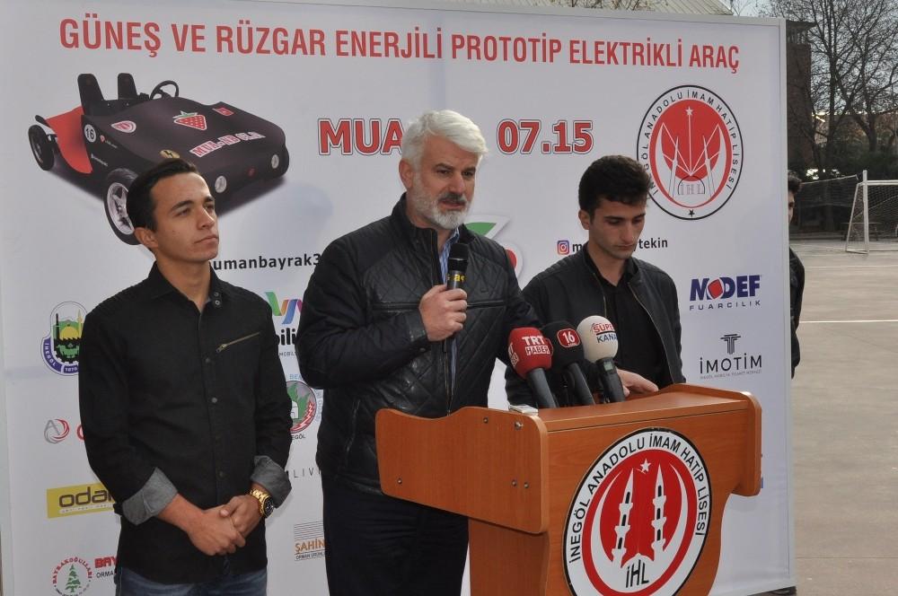 İmam hatipli öğrenciler araç yaptı