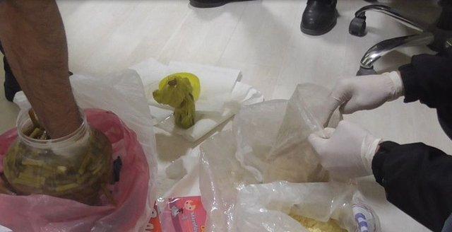 Turşu bidonunda gri cıva bulundu