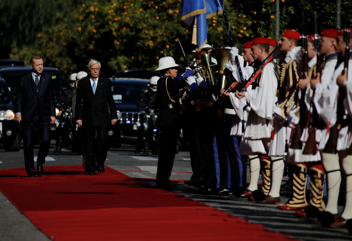 Cumhurbaşkanı Erdoğan Atina’da
