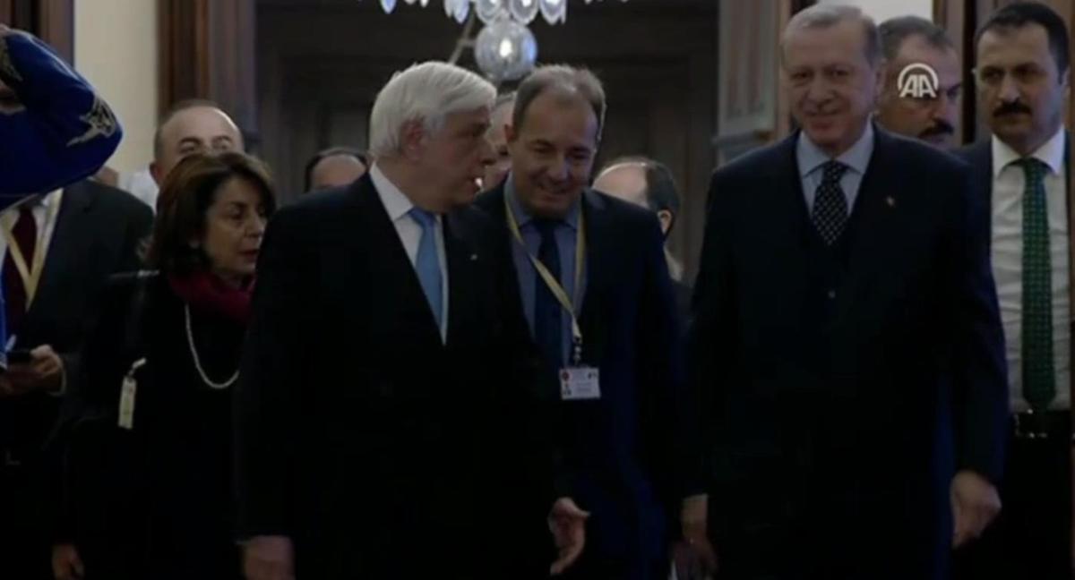 Cumhurbaşkanı Erdoğan Atina’da