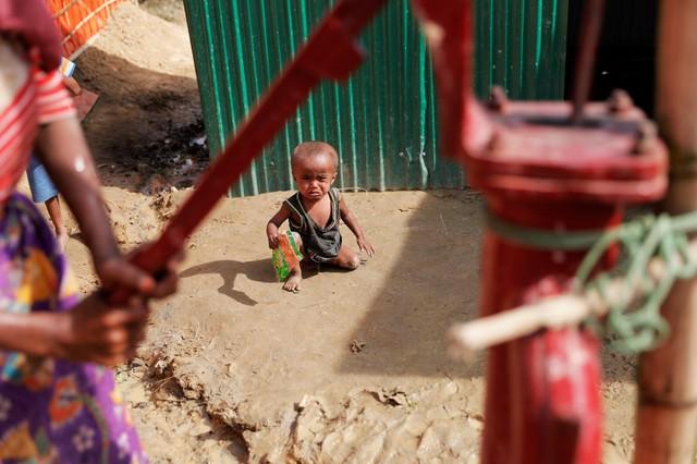 Bangladeş'teki Arakanlılar temiz su sıkıntısı yaşıyor