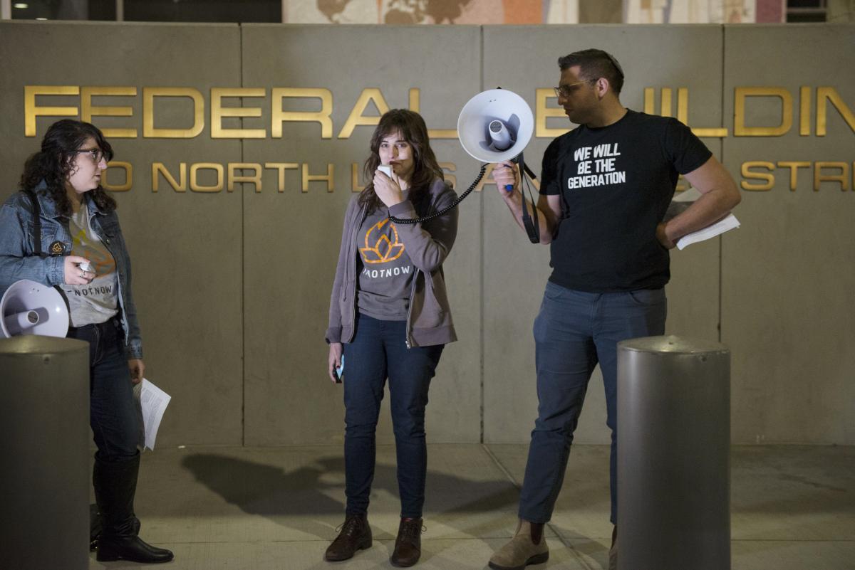 Trump'ı hem İsrailliler hem Filistinliler protesto etti