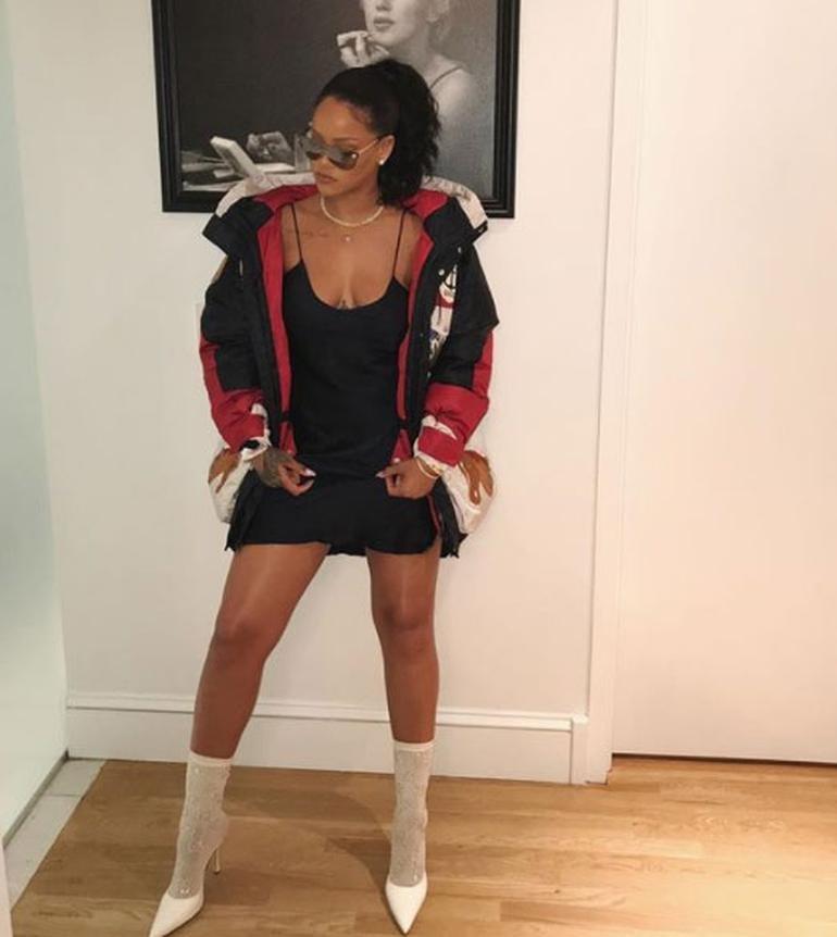 Rihanna’nın Gucci çorapları