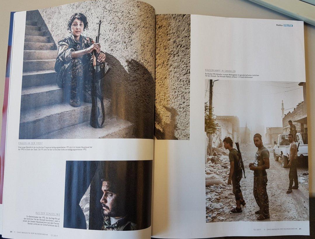 Alman ordusunun dergisinde terör propagandası