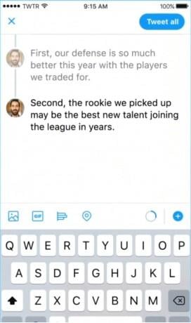 Twitter'da flood yapma kolaylaşıyor