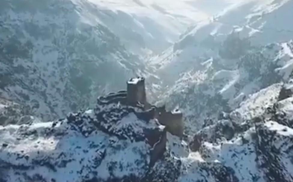 Şeytan Kalesi'nden nefes kesen görüntüler