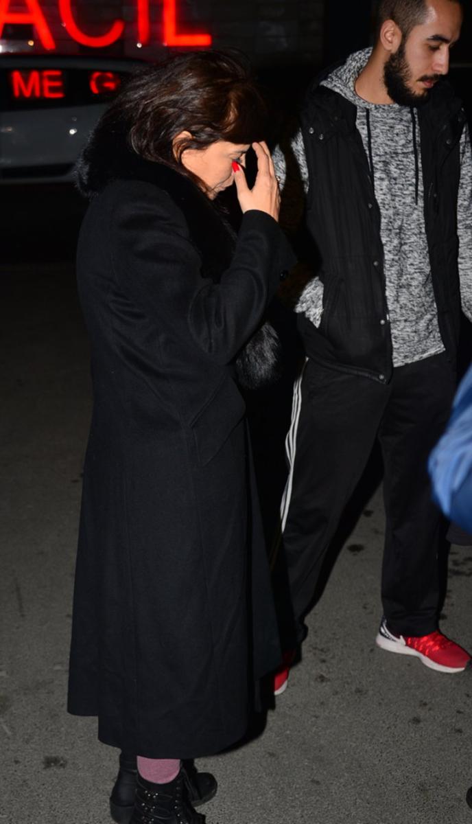 Yeşim Salkım'ı damadı hastaneye götürdü