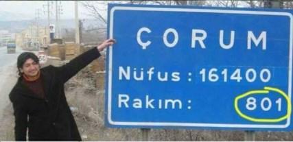 Çorum’un sürekli değişen rakımı