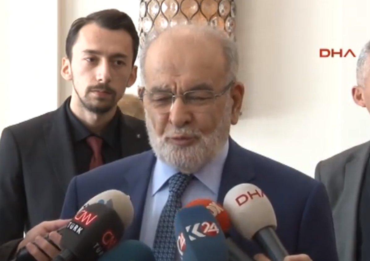 Hayır bloku ittifakı Saadet Partisi'ne soruldu