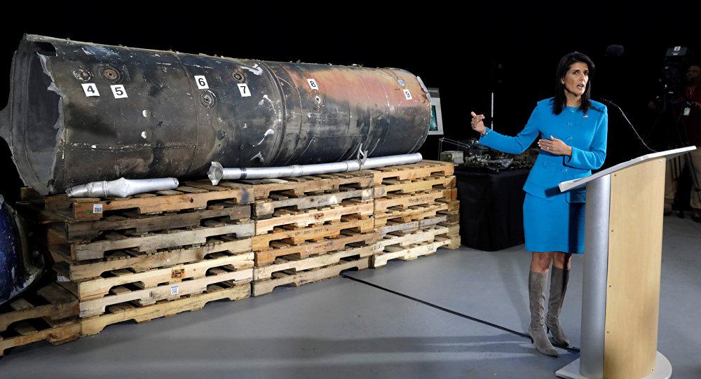 Nikki Haley BM'ye İran füzelerini kanıt olarak sundu