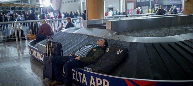ABD'de havalimanı karanlığa gömüldü