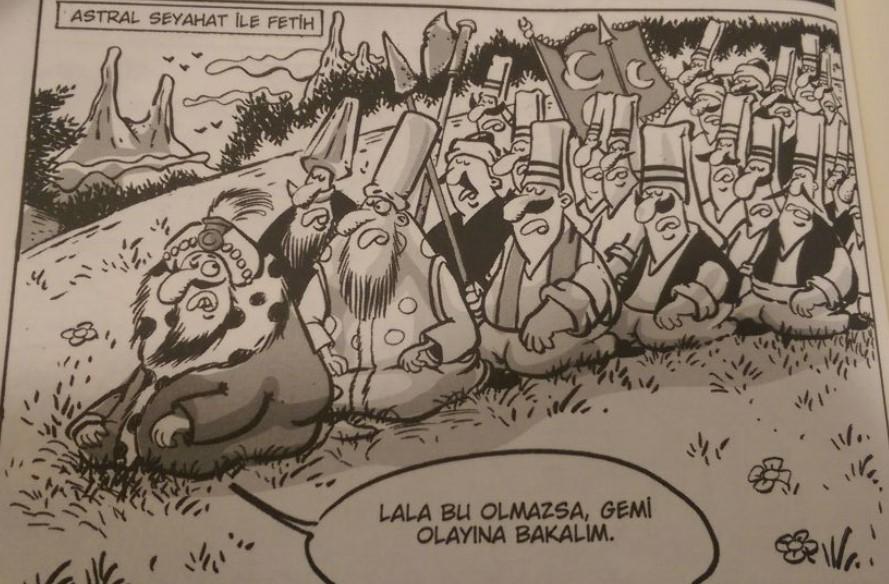 Emirhan Perker'den Osmanlı karikatürleri albümü
