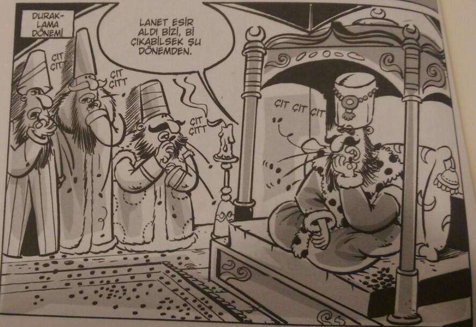 Emirhan Perker'den Osmanlı karikatürleri albümü