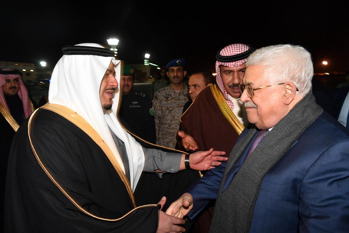 Mahmud Abbas, Suudi Arabistan'a gitti