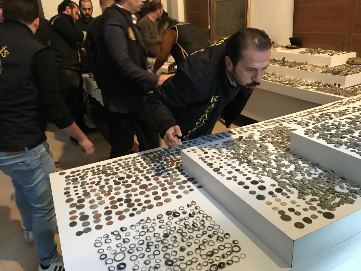 Tarihi eser kaçakçılarına tarihi operasyon düzenlendi