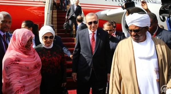 Cumhurbaşkanı Erdoğan Sudan'da