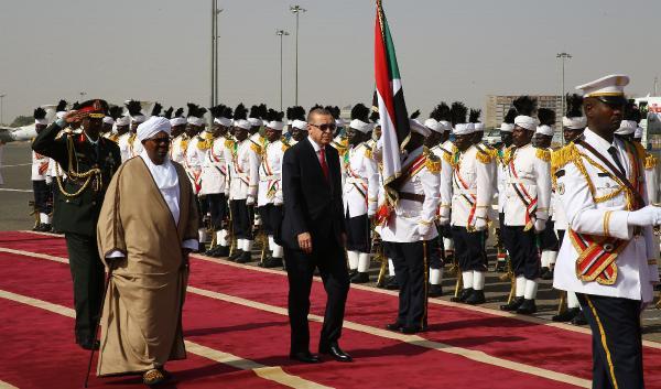 Cumhurbaşkanı Erdoğan Sudan'da