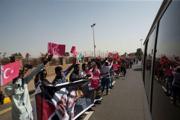 Sudan'da Recep Tayyip Erdoğan coşkusu