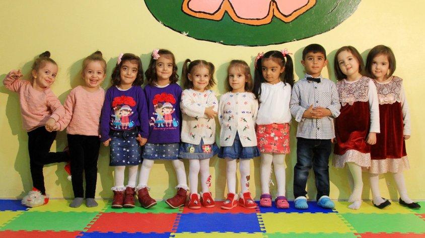 Malatya'da bir anaokulunda 5 çift yumurta ikizi buluştu