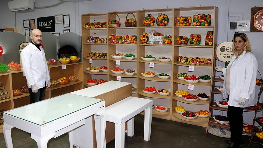 'Saray sabunu'nu dünyaya pazarlıyor