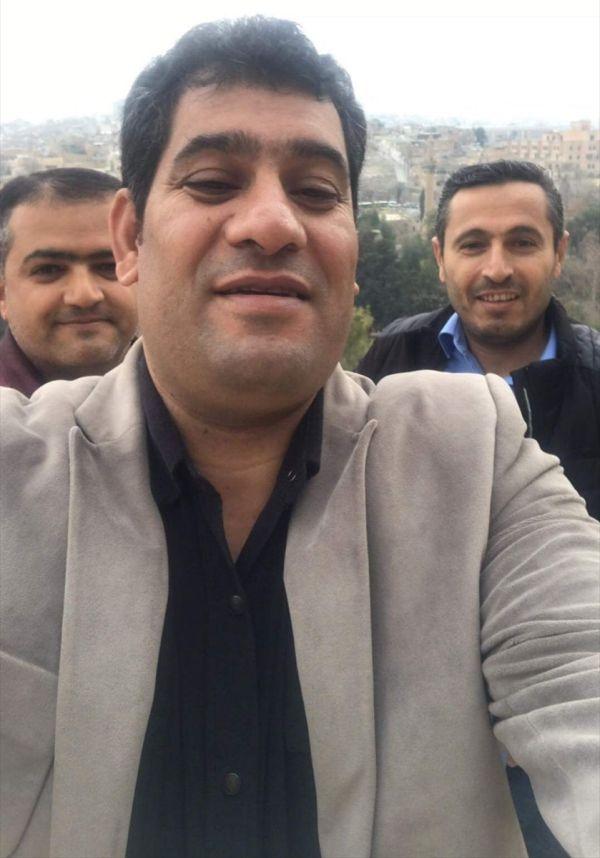 Fotoğraf çekerken kaleden düşen adam kamerada