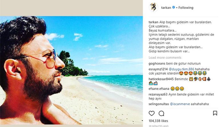 Tarkan: Çok uzaklara gidesim var