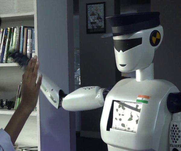 Hintli firma robot polis tasarladı