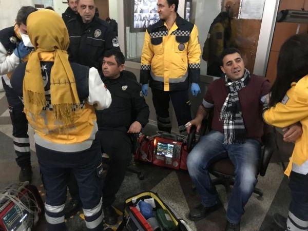 Bursa Adliyesi'nde kimyasal paniği