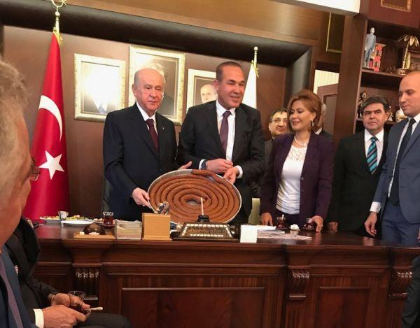 Devlet Bahçeli Adana'da