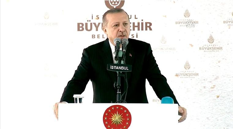 Cumhurbaşkanı Erdoğan Demir Kilise'nin açılış töreninde