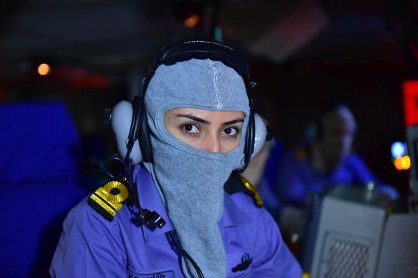 Türk savaş gemisinin tek kadın subayı