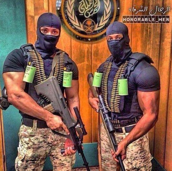 Veliaht Prens Selman'ın seçkin muhafız birliği