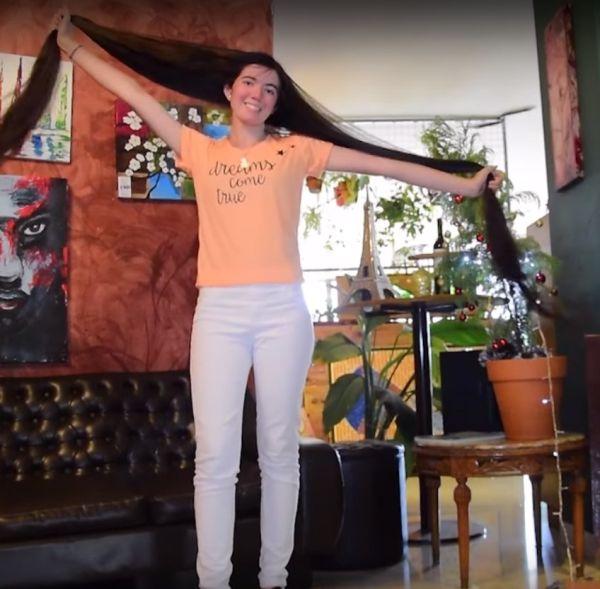 Arjantinli Rapunzel, Guinness Rekorlar Kitabı’na girdi