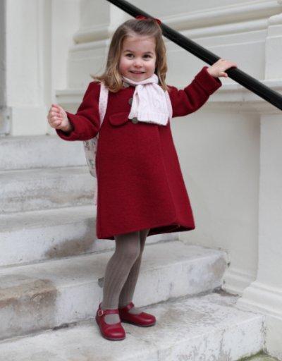 Prenses Charlotte kreşe başladı