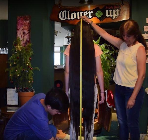 Arjantinli Rapunzel, Guinness Rekorlar Kitabı’na girdi