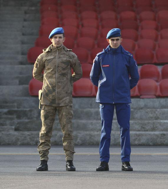 Jandarmanın yeni kıyafetleri