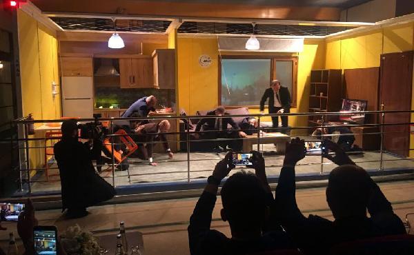 Başbakan Yardımcıları deprem tatbikatında