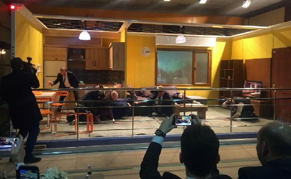 Başbakan Yardımcıları deprem tatbikatında