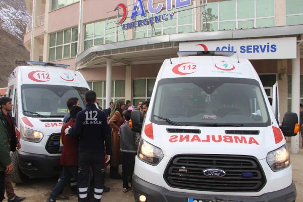 Hakkari'de 150 öğrenci yedikleri yemekten zehirlendi