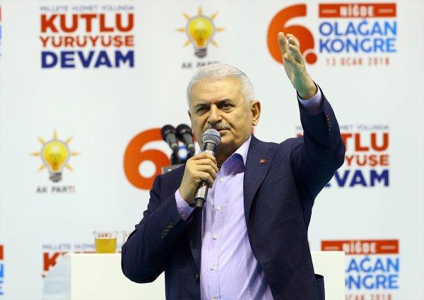 Başbakan Yıldırım Niğde'de
