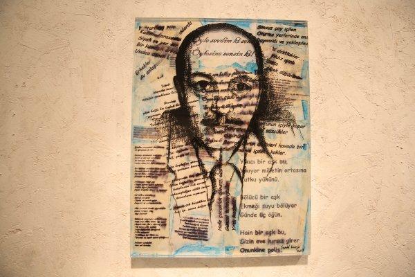 Mod-Ada Galeri'de usta şair Cemal Süreya sergisi açıldı